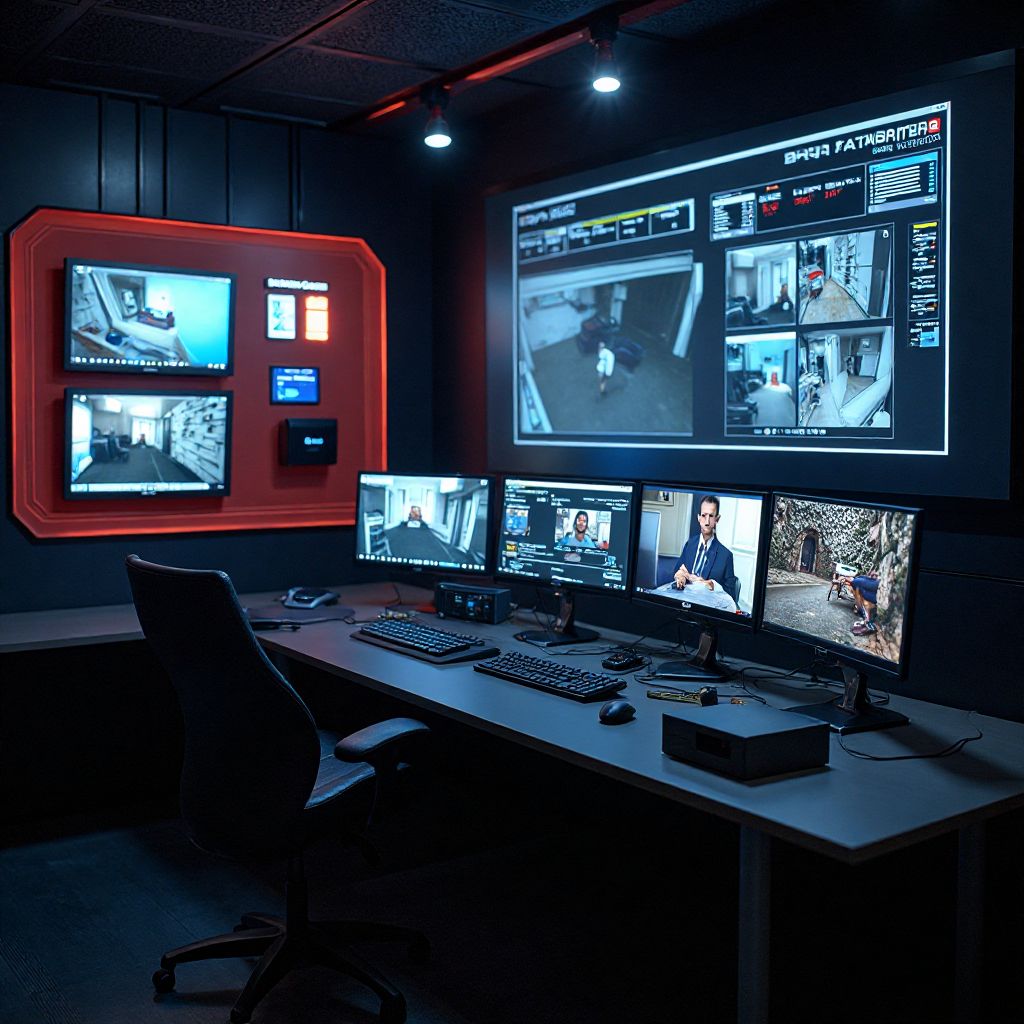 Control room technology setup